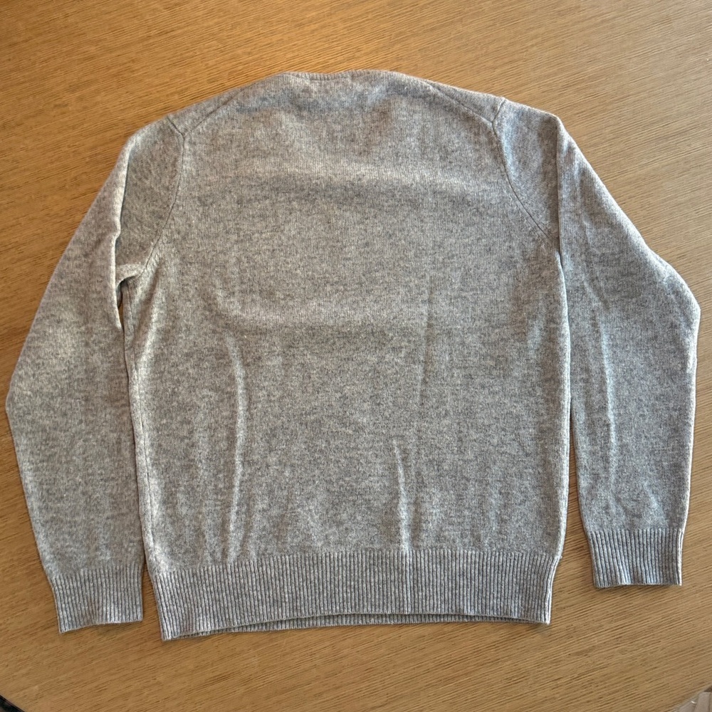 JW Anderson x Uniqlo Fish Sweater XL Gray Graphic Crewneck Streetwear - Picture 3 of 3